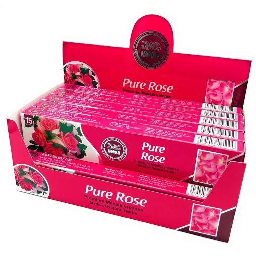 Bild von HEERA PURE ROSE AGARBATTI 15st