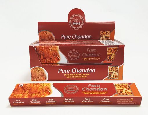 Bild von HEERA PURE CHANDAN AGARBATTI 15st
