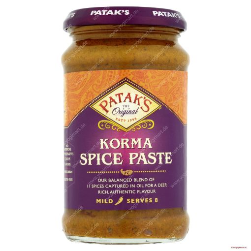 Bild von Patak Paste Korma 290G
