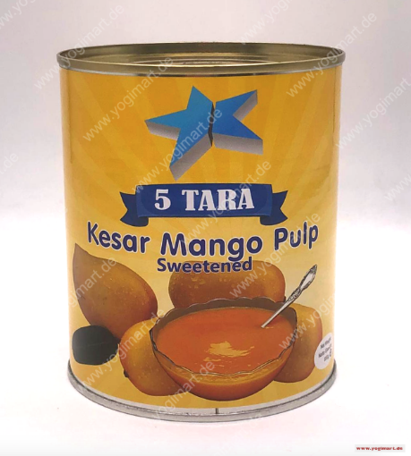 Bild von 5 Tara Kesar Mango Pulp 850g