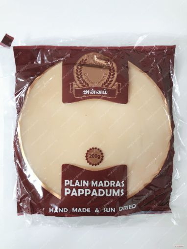 Bild von Annam Plain Papadam (6) 200g