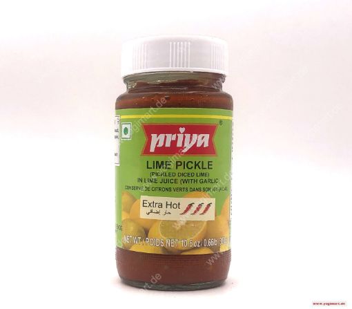 Bild von Priya Hot Lime Pickle 300g (Without Garlic)