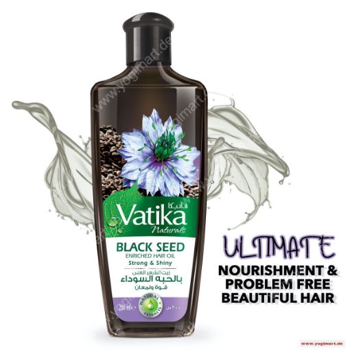Bild von Vatika Naturals Black Seed Enriched Hair Oil Strong & Shine 200ml