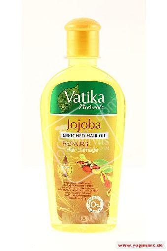 Bild von Vatika Naturals Jojoba Enriched Hair Oil Repairs Hair Damage 200ml
