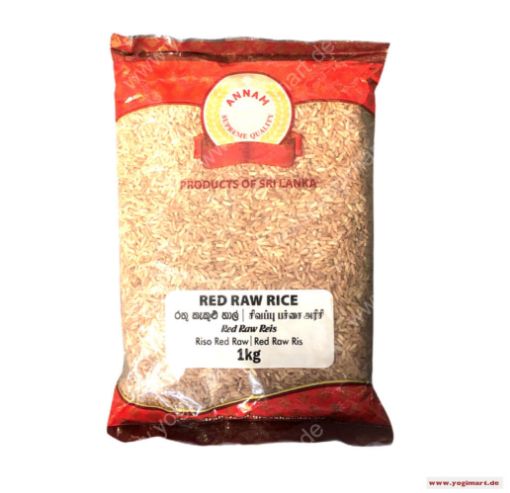 Bild von Annam Red Raw Rice Polished 1 Kg