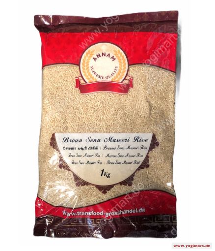 Bild von Annam Brown Sona Masuri (Sona Masoori) 1 KG