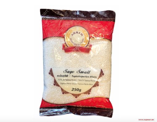 Bild von Annam Tapioka Sabudana Medium (Sago Small) 250g