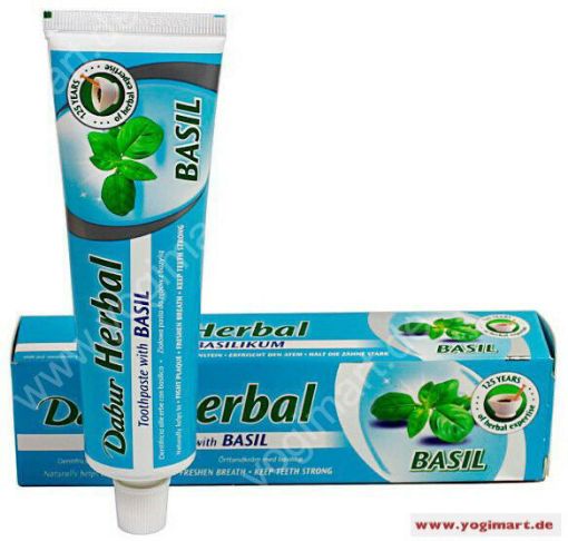 Bild von Dabur Herbal Basil Toothpaste 100g