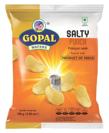 Bild von GOPAL WAFERS SALTY PUNCH 150g